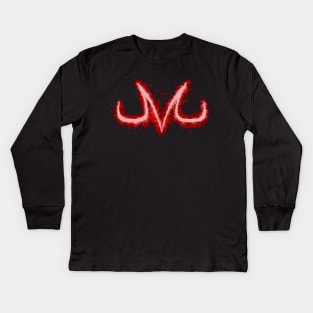 majin splatter Kids Long Sleeve T-Shirt